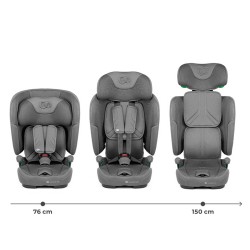 Cadeira auto Kinderkraft FIX2GO I-Size com cobertura anti-térmica