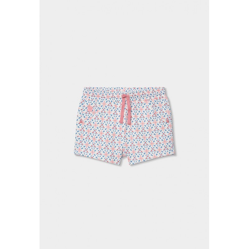 Curto Boboli pelúcia com estampado