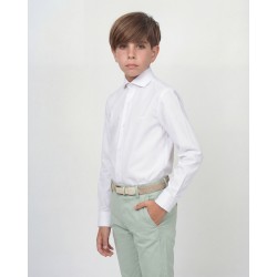 Camisa Spagnolo w/cutaway Fil a fil