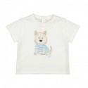 Camiseta Mayoral manga corta perro