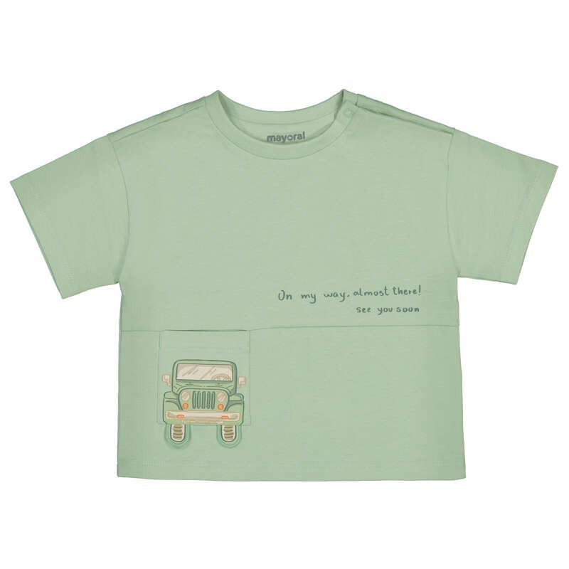 Camiseta Mayoral manga corta bolsillo