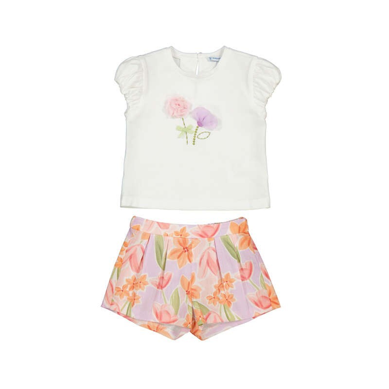Conjunto de bermudas Mayoral estampadas