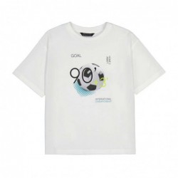T-shirt Mayoral manga curta com estampado nas costas