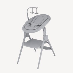 Cadeira alta Anex Cadeira alta dobrável 3 em 1 OZY com utensílios de mesa