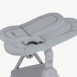 Cadeira alta Anex Cadeira alta dobrável 3 em 1 OZY com utensílios de mesa