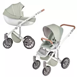 Cochecito Duo 2 en 1 Anex Mev con minicuna y hamaca