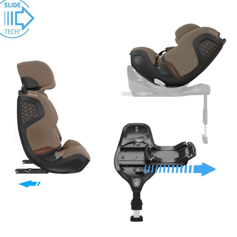 Cadeira auto « Maxi-Cosi » Pearl XL Slide Pro com base Family