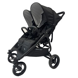 Carrinho de bebé duplo Valco Baby SLIM TWIN Duo com capa de chuva e 2 colchões