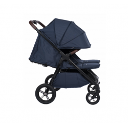 Carrinho de bebé duplo Mast M TWIN X2 com capa de chuva