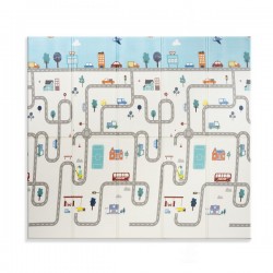 Alfombra de Juegos Gateo modelo Coches Interbaby