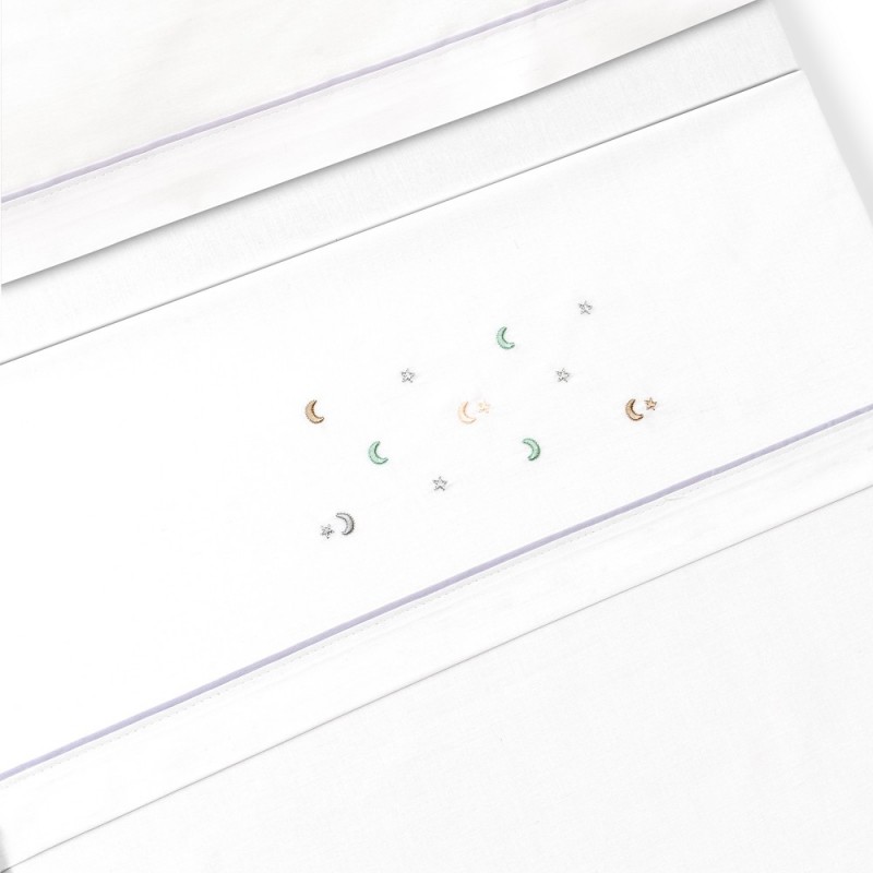 Broche Tríptico Estrela Multicolorida Berço Lua+ Interbaby