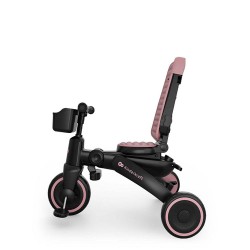 Triciclo dobrável Kinderkraft JAZZ 3 Evolutive 6 em 1 com mochila para berçário