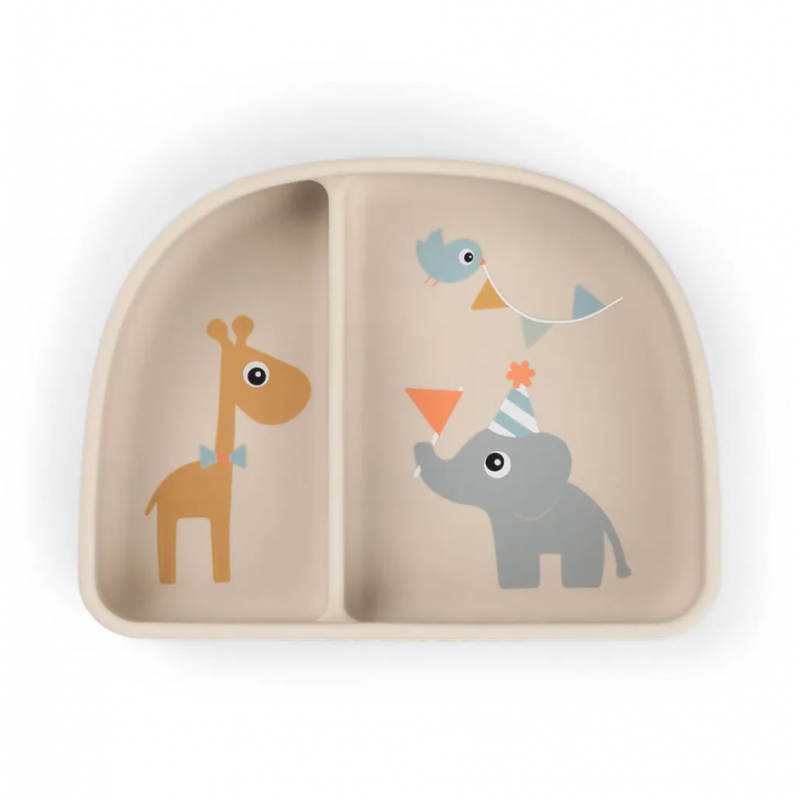Tigela com compartimento Done by Deer Stick&Stay