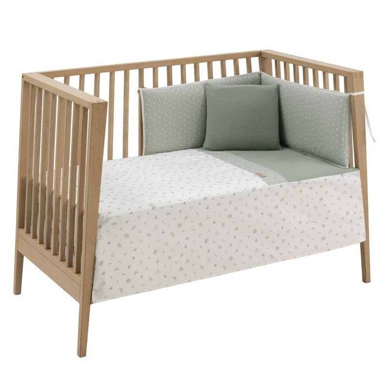 Conjunto de 2 peças Colcha I-V Berço Cambrass 60x120 cm Calma
