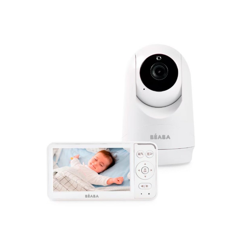 Vigilabebés Beaba vídeo ZEN + 2 rotación 360º pantalla 5"