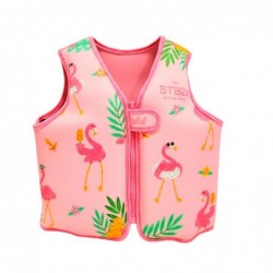 Chaleco flotador aprendizaje Btbox Flamingos