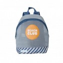 Mochila Infantil Antiarena Monnëka Stripes Blues & Beyond