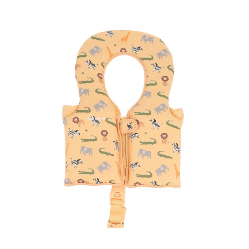 Chaleco Flotador Aprendizaje Monnëka Wild Animals 1-2 Años