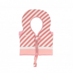 Chaleco Flotador Aprendizaje Monnëka Stripes Bloom & Blush 1-2 Años