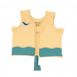 Chaleco Flotador Aprendizaje Monnëka Whale Teal