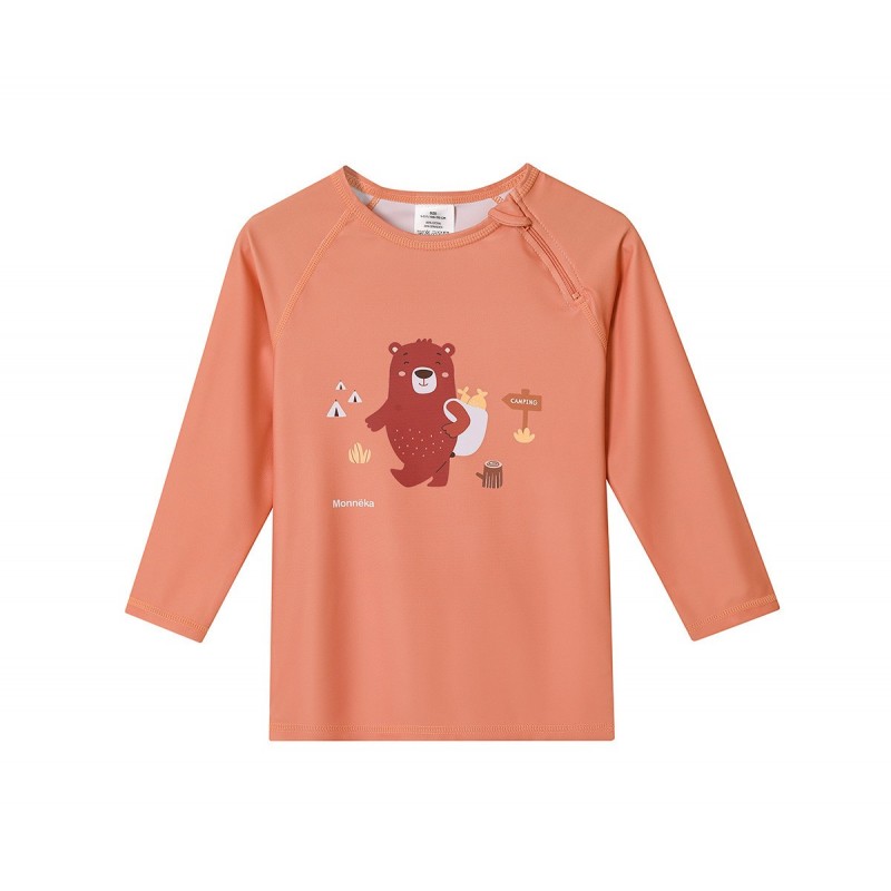 Camiseta Protección Solar Monnëka Manga larga Camping
