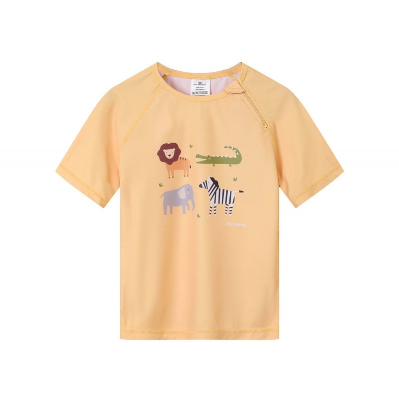T-shirt de proteção solar Monnëka Animais selvagens