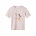 T-shirt de proteção solar Monnëka Mermaid Cats