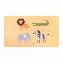 Toalha de praia em microfibra personalizável Monnëka Animais selvagens