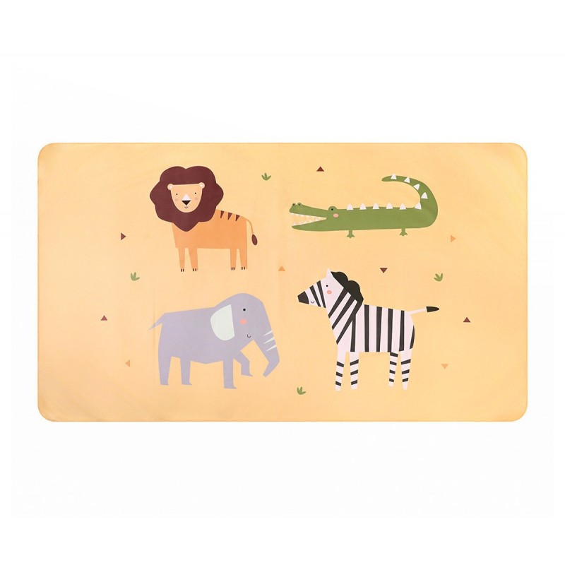 Toalla Playa Microfibra Personalizable Monnëka Wild Animals
