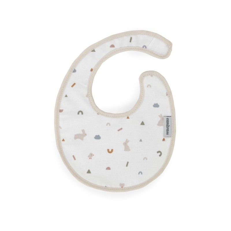 Babero redondo con velcro Cambrass Rabbit