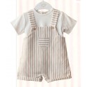 Peto y camiseta Valentina Roma arena