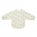 Meyco Gingerbread Soft Sand Bib com mangas