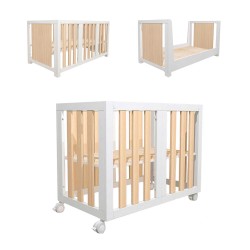 Minicuna evolutiva a cuna y camita Ikid Palermo
