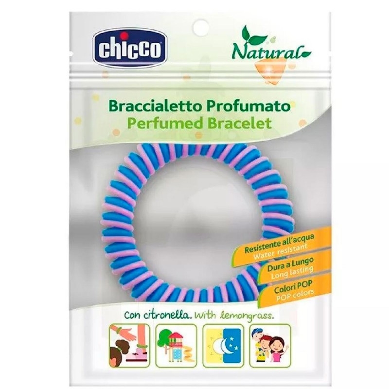 Pulseira de silicone Chicco Perfumada