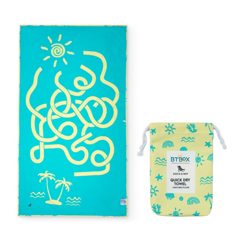 Toalla Dock & Bay by Btbox Neon Palms L