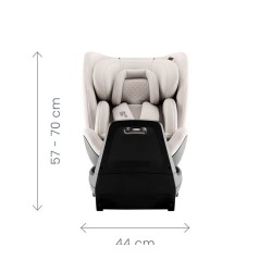 Cadeira auto Britax Romer Swivel-Grow Max Air com capa protetora