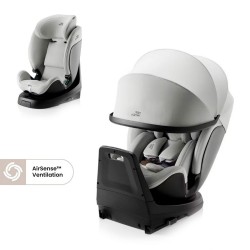 Cadeira auto Britax Romer Swivel-Grow Max Air com capa protetora