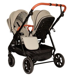 Pram Baby Monsters Easy Twin 5 Brothers in a row