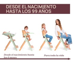 Trona Chicco Meraviglia con vajilla