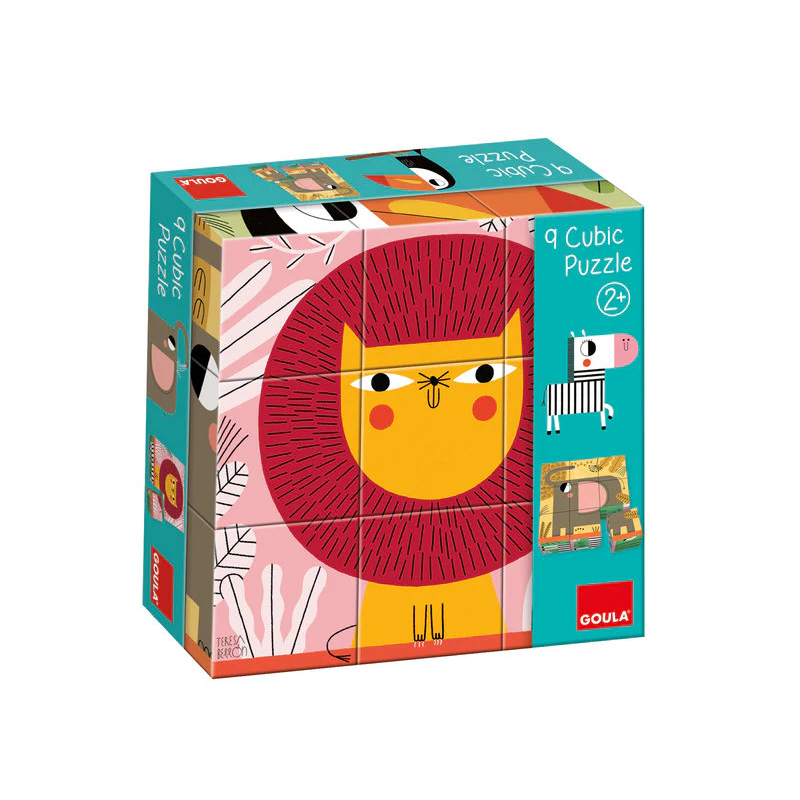 Puzzle Goula Cubos da selva