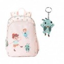 Mochila Mediana Tutete The Wooden Boy + Llavero