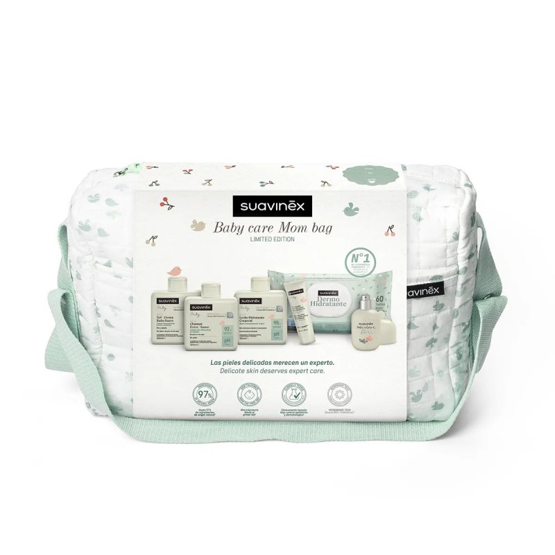 Mala de passeio « Suavinex » da Birdies com 5 produtos de cosmética