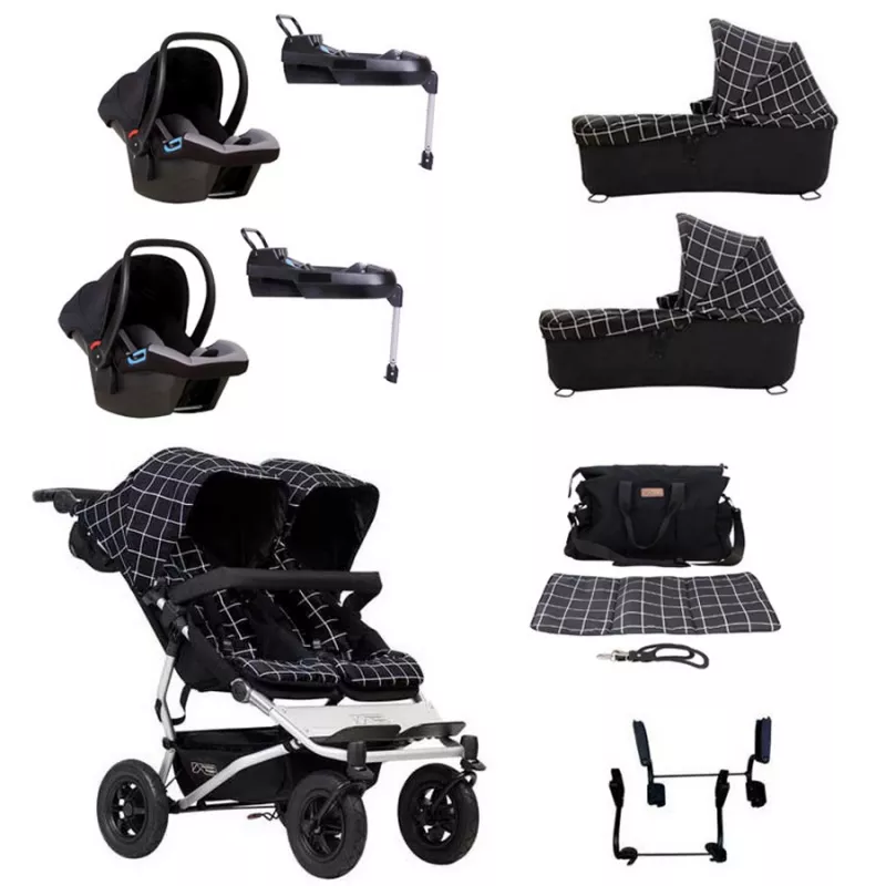 SUPERPACK TWINS + AUTO GROUP 0 Mountain Buggy Duet 3.2