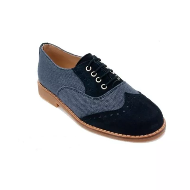 Zapato serraje Landos marine