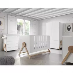 Berço Micuna Baloiço 140 x 70 com sistema relax + colchão grátis + oferta de colchão crioh.com