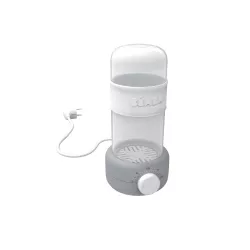 BEABA Aquecedor de biberões a vapor Baby Milk Second cinzento