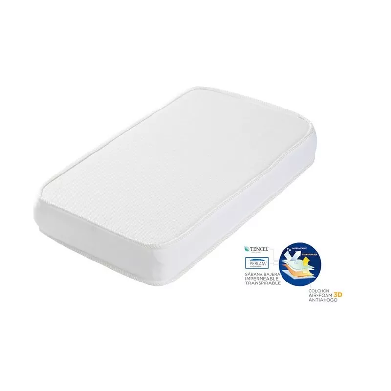 Sábanas bajeras con protector Tencel 90x50 Doco Sleeping COTINFANT