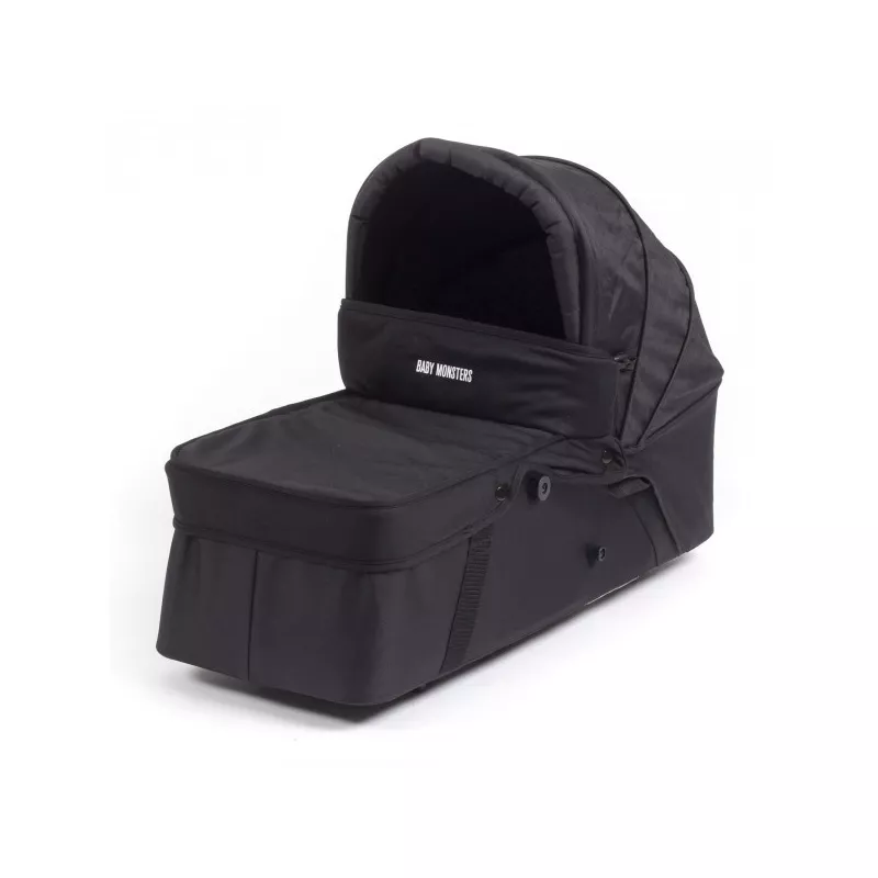 Alcofa secundária para gémeos Baby Monsters Easy Twin 3.0 com almofada para os pés
