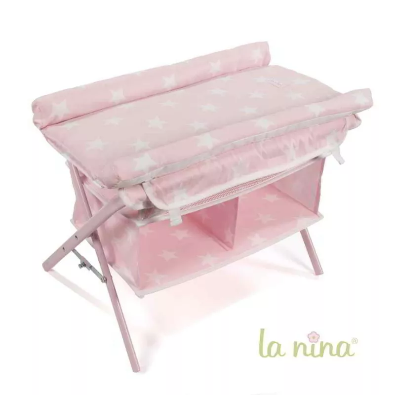 Cuna cambiador La Nina Carlota (51x40x34 cm)