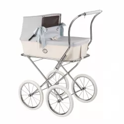 Cochecito de muñecas  Bebelux capota charol Sweet Celeste PERSONALIZABLE